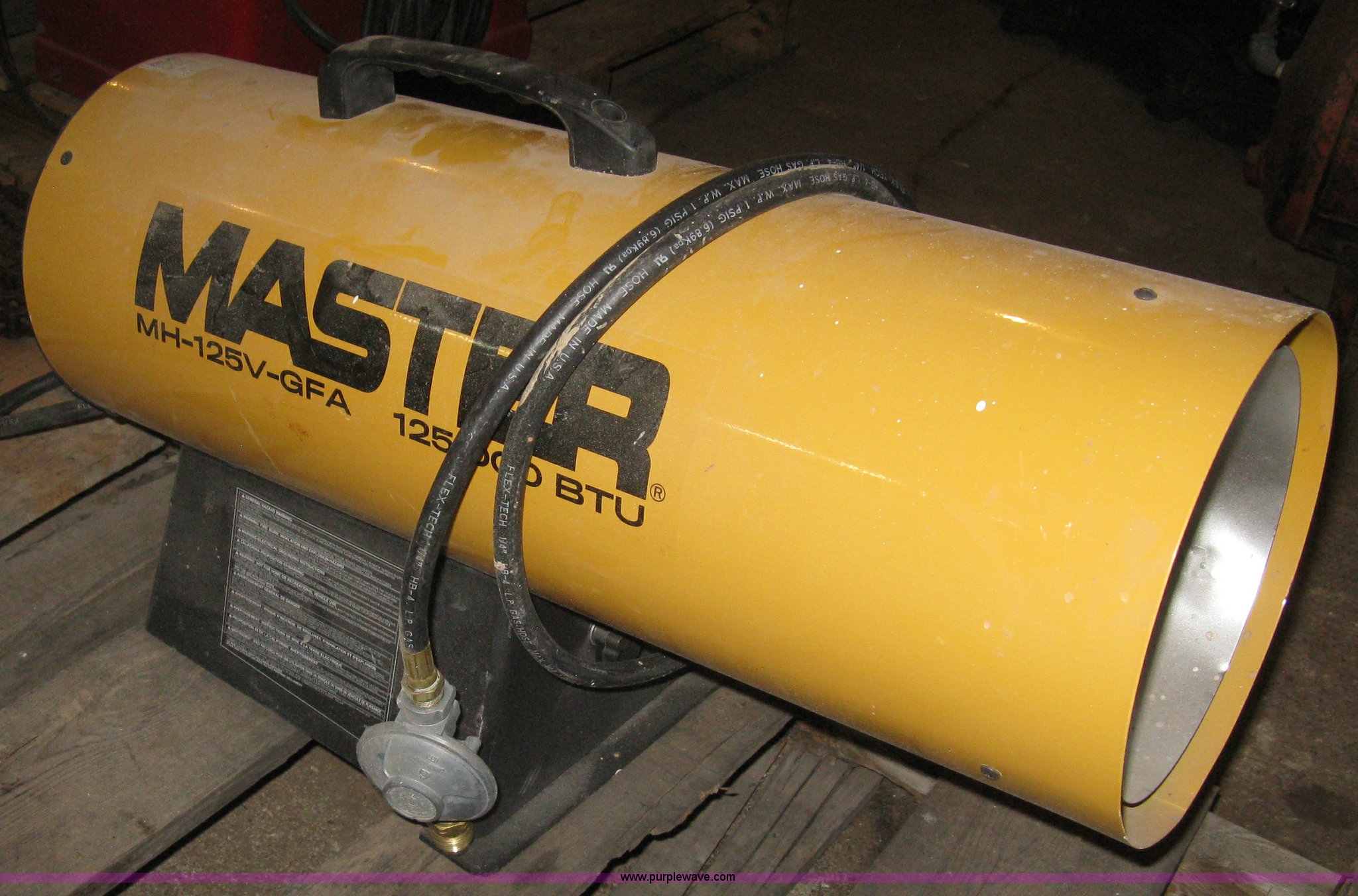 Master propane torpedo heater in Hutchinson, KS Item AG9523 sold