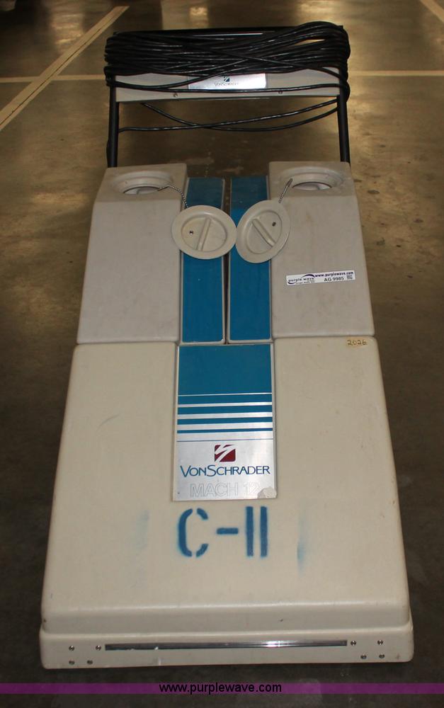 Von Schrader Mach 12 carpet cleaner in Wichita, KS Item AG9985 sold