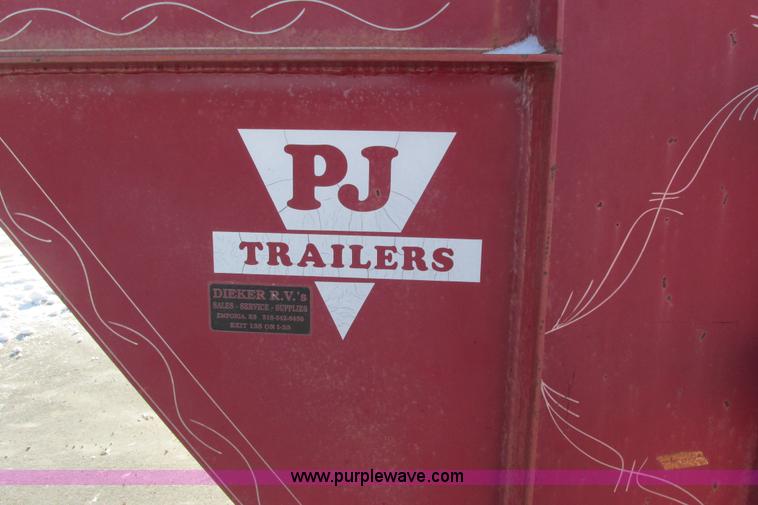 image for item AJ9245 1996 PJ gooseneck trailer