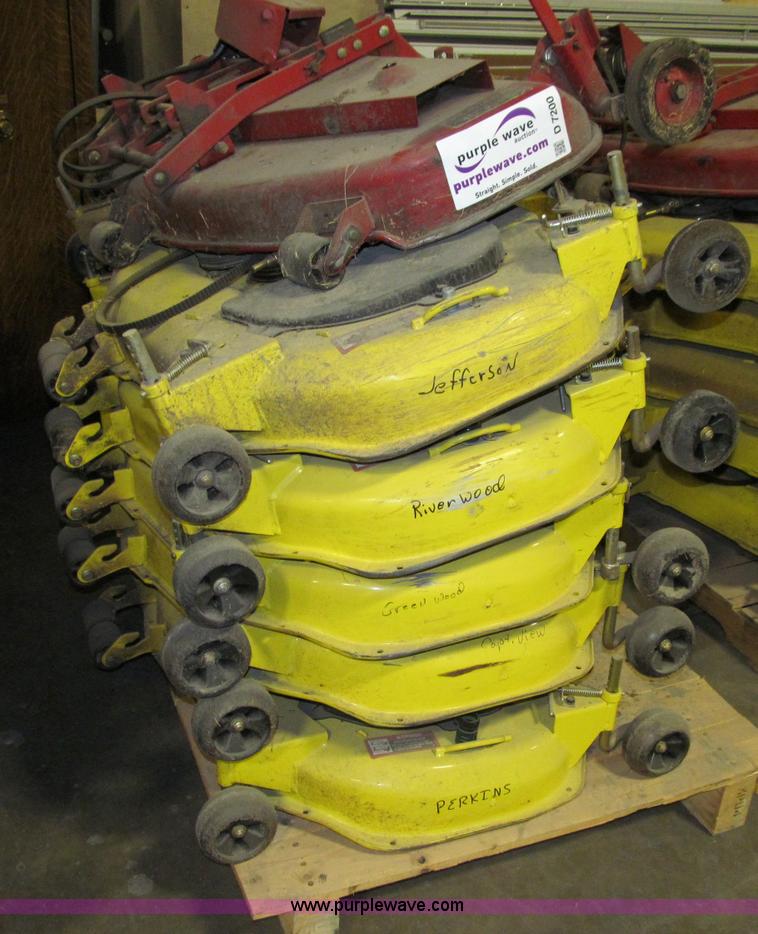 image for item D7200 (6) mower decks