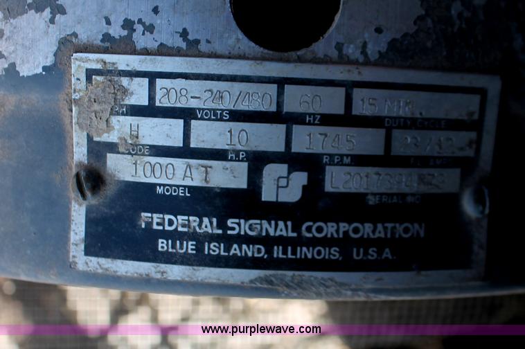 image for item E2977 Thunderbolt tornado siren