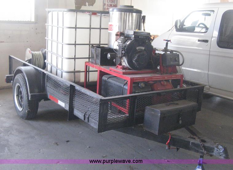 image for item E3123 Trailer mounted Hosty pressure washer