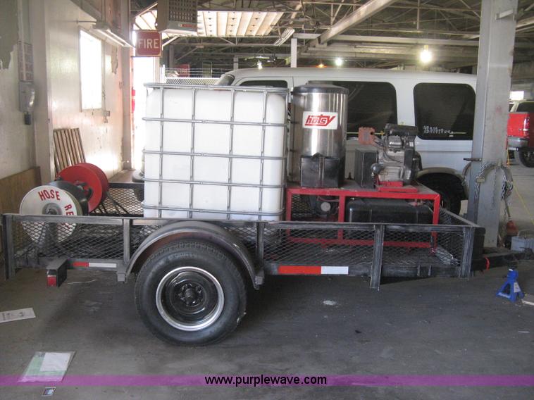 image for item E3123 Trailer mounted Hosty pressure washer