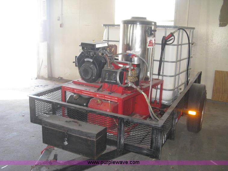 image for item E3123 Trailer mounted Hosty pressure washer