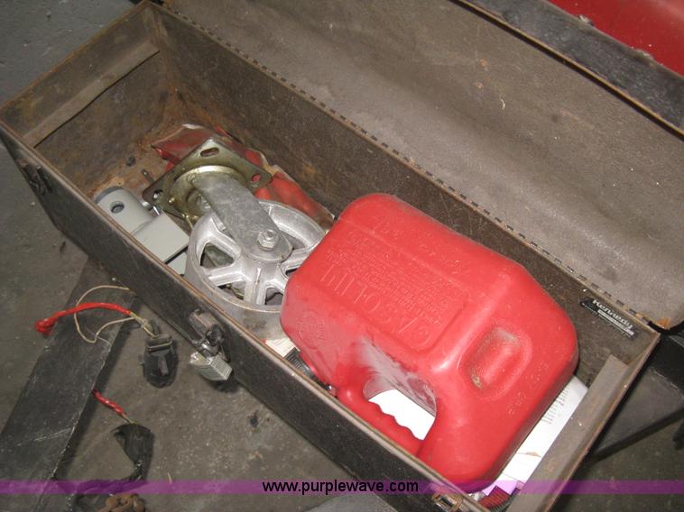 image for item E3123 Trailer mounted Hosty pressure washer