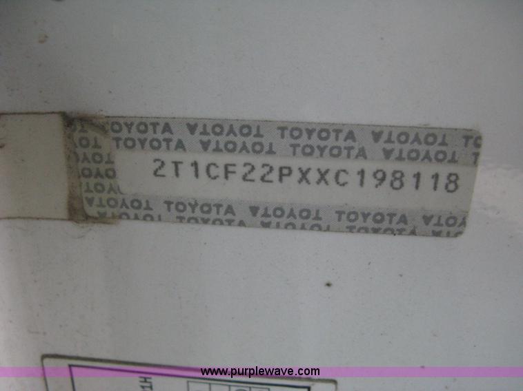 image for item E3124 1999 Toyota Camry Solara SLE