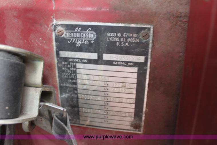 image for item E8475 1972 International fire engine