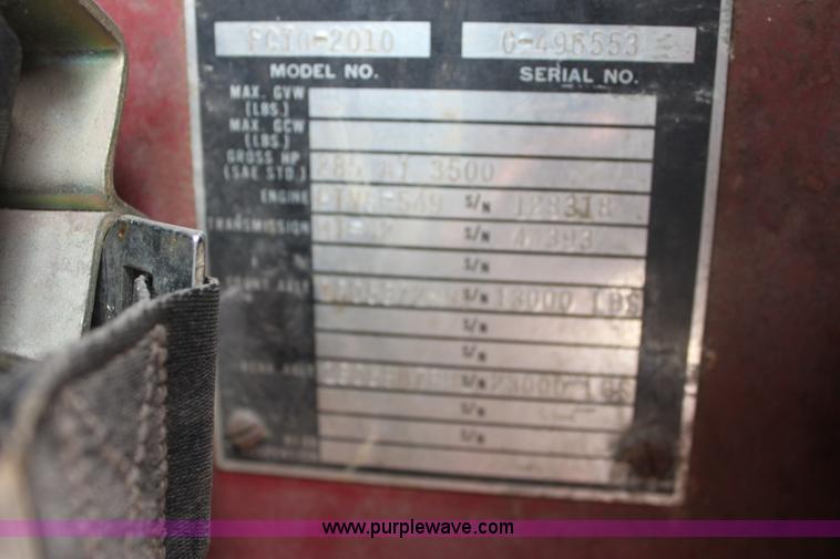 image for item E8475 1972 International fire engine