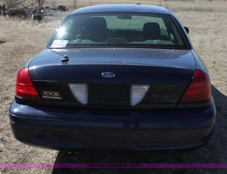 image for item E8482 2008 Ford Crown Victoria Police Interceptor