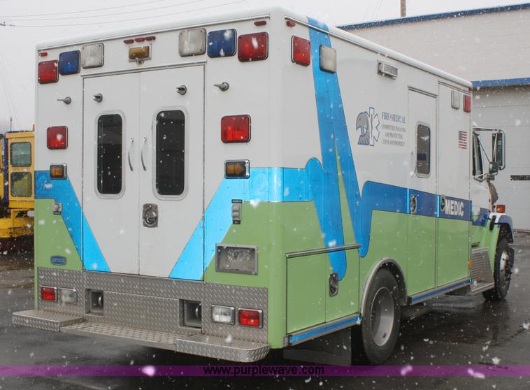 image for item F2563 1998 Freightliner FL60 ambulance