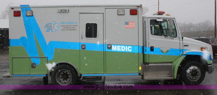 image for item F2563 1998 Freightliner FL60 ambulance