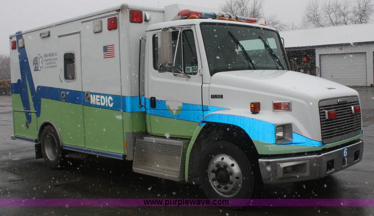 image for item F2563 1998 Freightliner FL60 ambulance