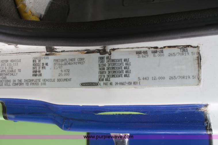 image for item F2563 1998 Freightliner FL60 ambulance