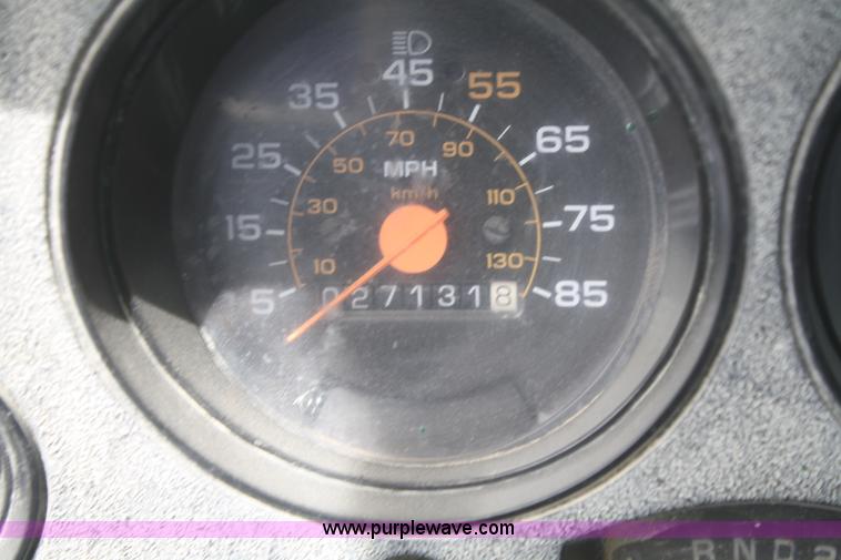 image for item F2786 1987 Chevrolet C30 flatbed pickup truck