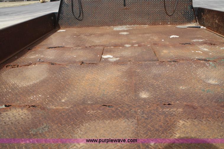 image for item F2786 1987 Chevrolet C30 flatbed pickup truck