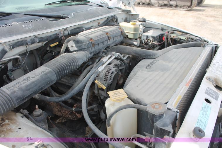 image for item F2787 2001 Dodge Ram 2500 Quad Cab pickup truck