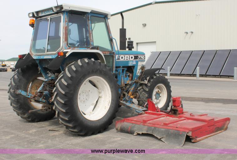 image for item F2943 1991 Ford 7710 MFWD tractor