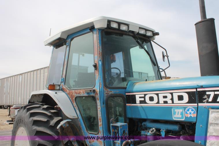 image for item F2943 1991 Ford 7710 MFWD tractor