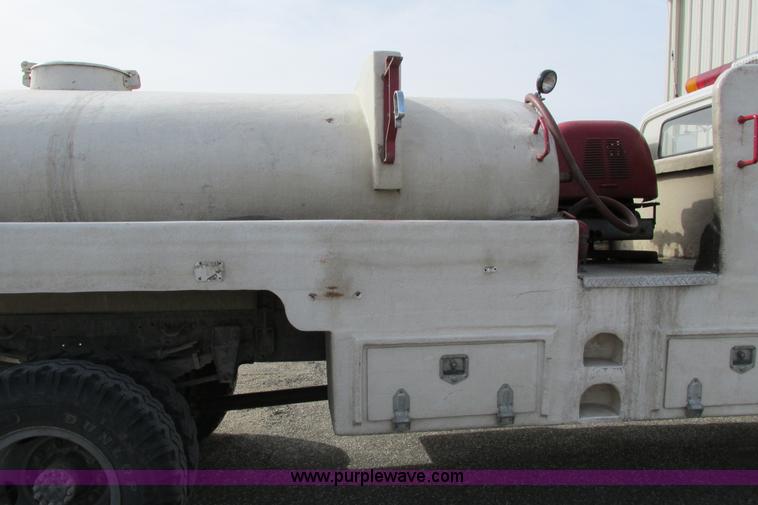 image for item F8603 1981 GMC 7000 water truck