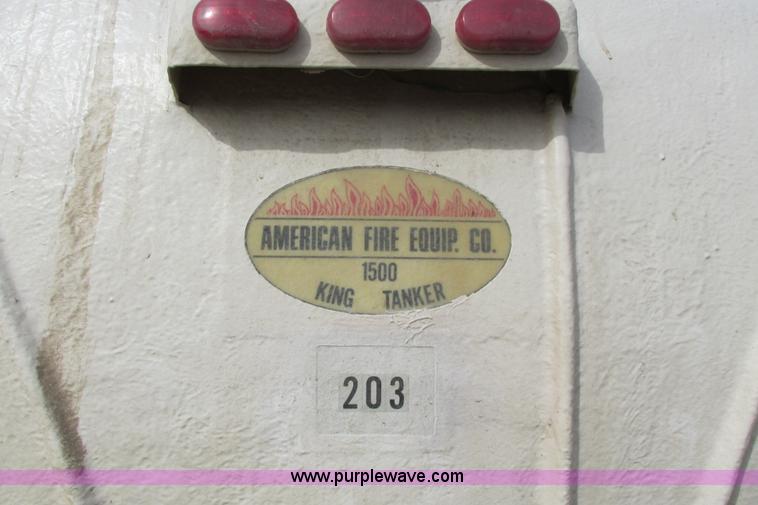 image for item F8603 1981 GMC 7000 water truck