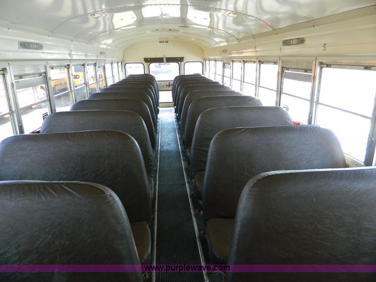 image for item W9216 1986 International Blue Bird bus