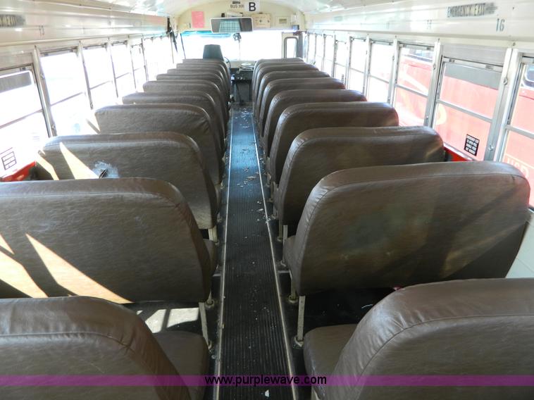 image for item W9217 1985 International Blue Bird bus