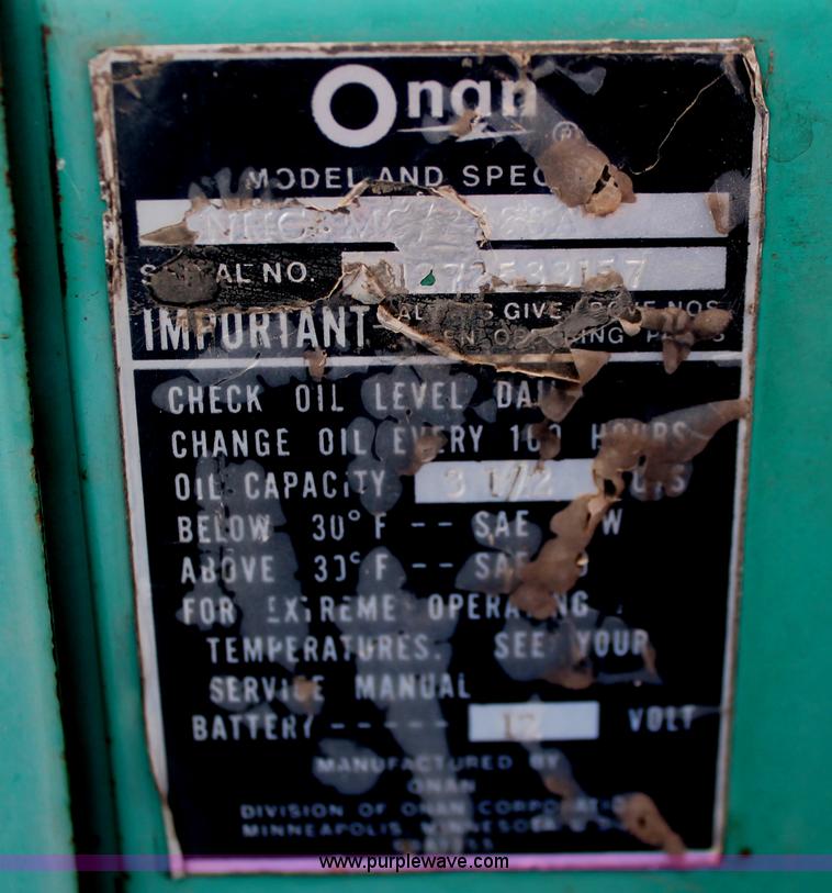 image for item W9270 1973 Tennant 240 sweeper