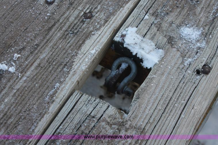 image for item W9271 1994 shop built tandem axle trailer