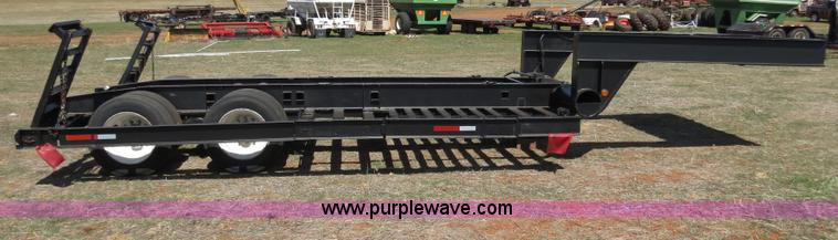 image for item B4665 Shop built expandable combine/sprayer trailer