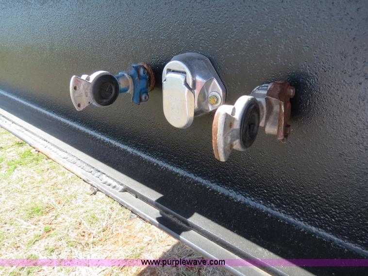 image for item B4665 Shop built expandable combine/sprayer trailer