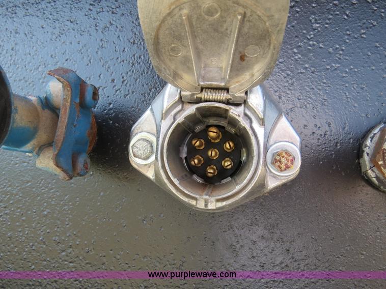 image for item B4665 Shop built expandable combine/sprayer trailer