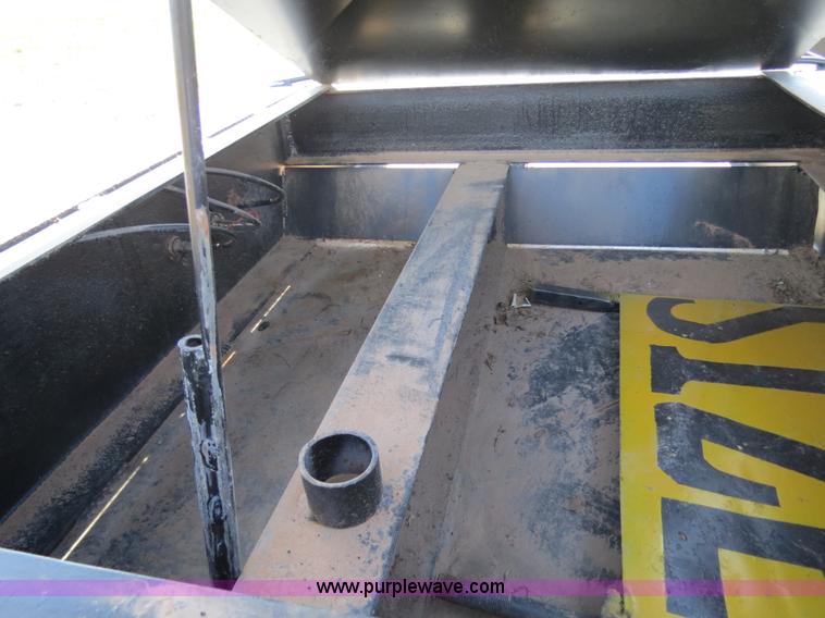 image for item B4665 Shop built expandable combine/sprayer trailer