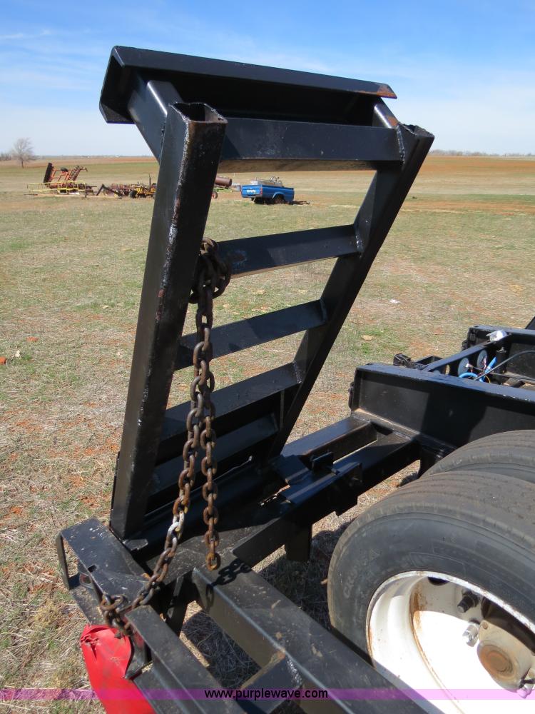 image for item B4665 Shop built expandable combine/sprayer trailer