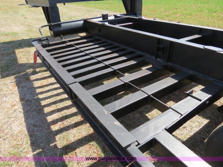 image for item B4665 Shop built expandable combine/sprayer trailer