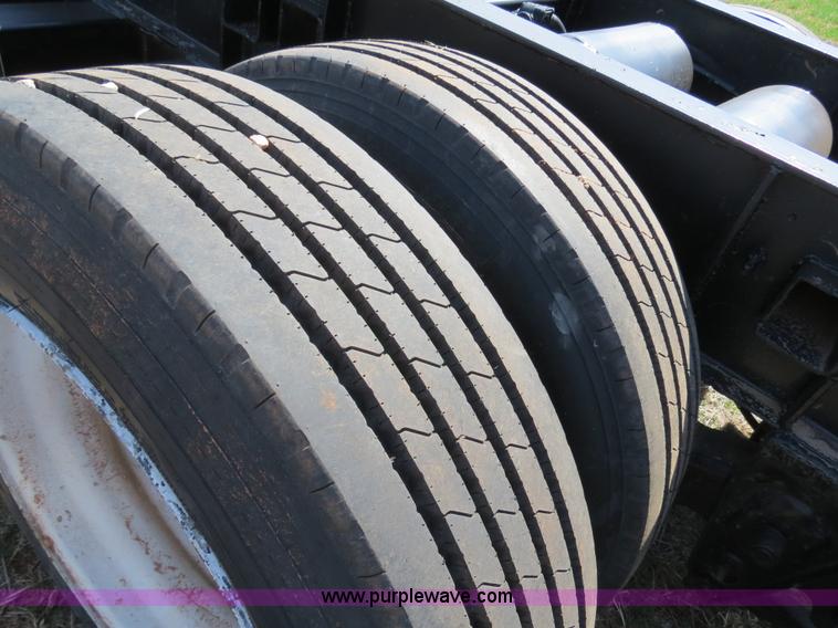 image for item B4665 Shop built expandable combine/sprayer trailer