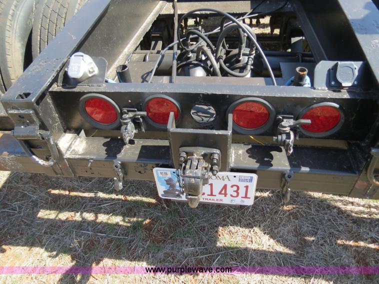 image for item B4665 Shop built expandable combine/sprayer trailer