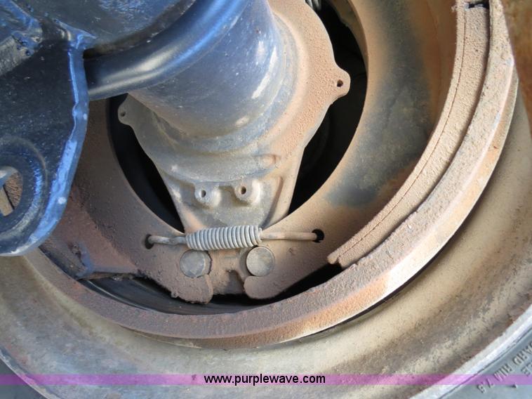 image for item B4665 Shop built expandable combine/sprayer trailer