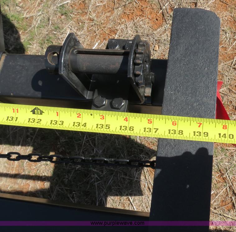 image for item B4665 Shop built expandable combine/sprayer trailer