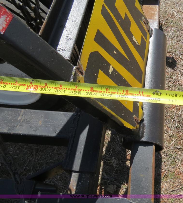 image for item B4665 Shop built expandable combine/sprayer trailer