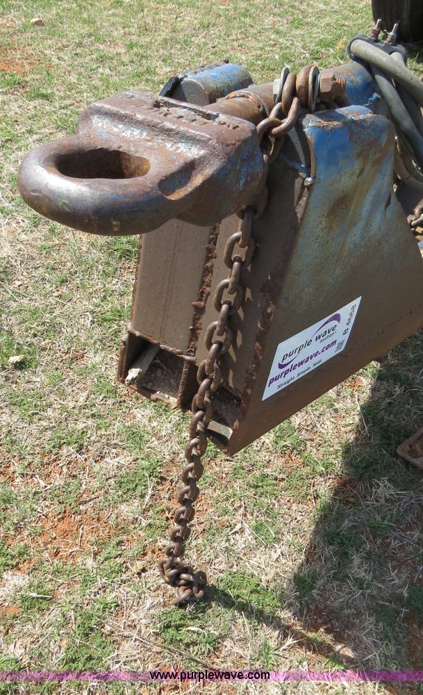 image for item B4668 Shop built grain hopper pup trailer