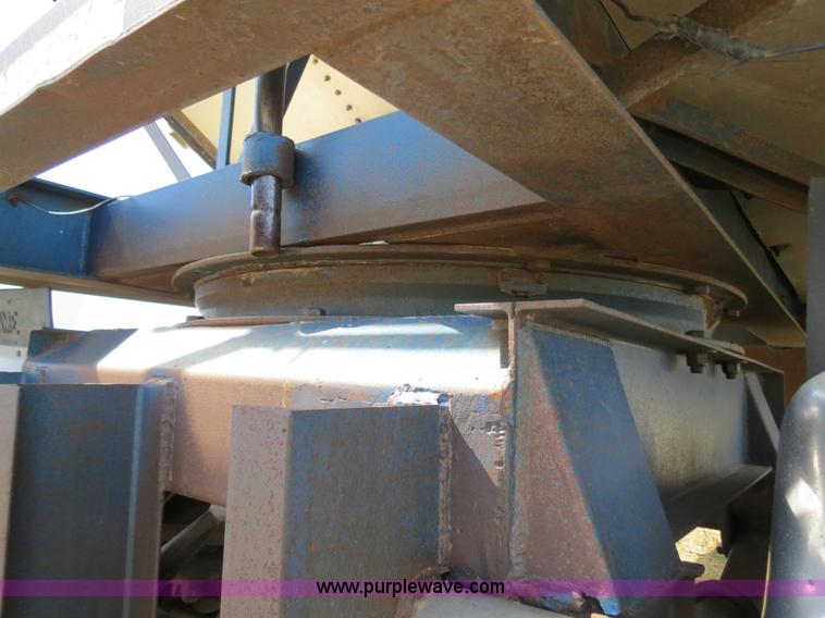 image for item B4668 Shop built grain hopper pup trailer