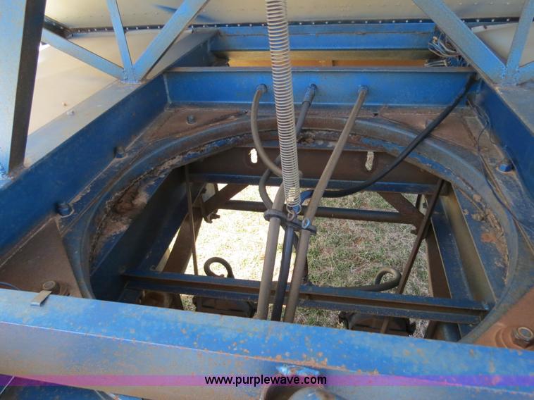 image for item B4668 Shop built grain hopper pup trailer