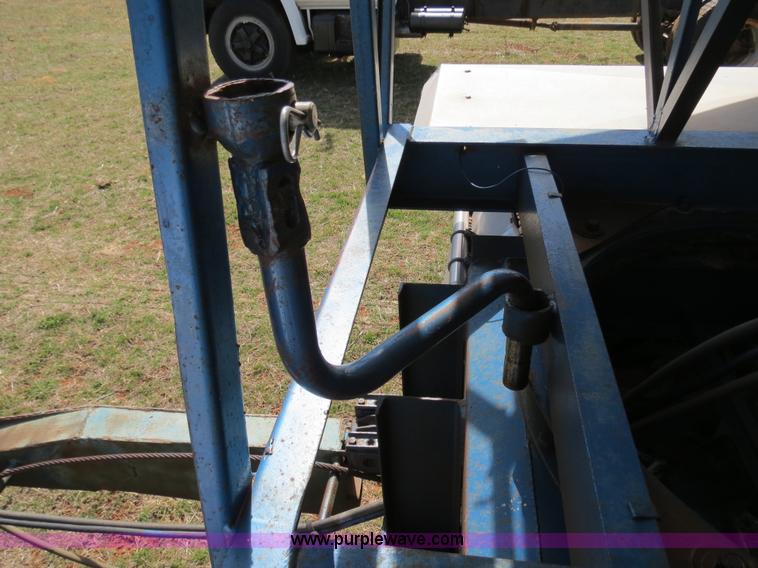 image for item B4668 Shop built grain hopper pup trailer