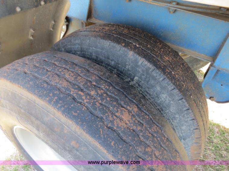 image for item B4668 Shop built grain hopper pup trailer