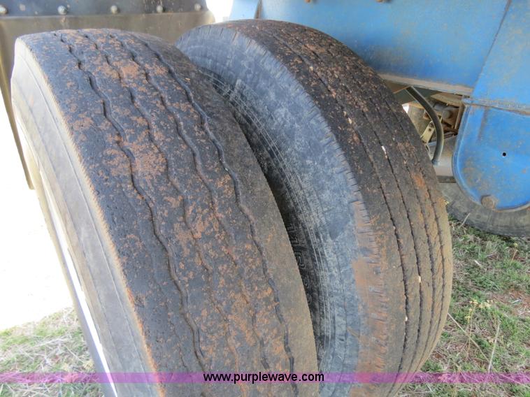 image for item B4668 Shop built grain hopper pup trailer