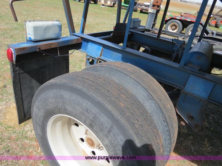 image for item B4668 Shop built grain hopper pup trailer