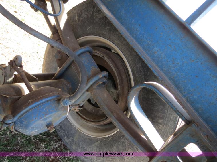 image for item B4668 Shop built grain hopper pup trailer