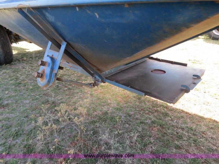 image for item B4668 Shop built grain hopper pup trailer