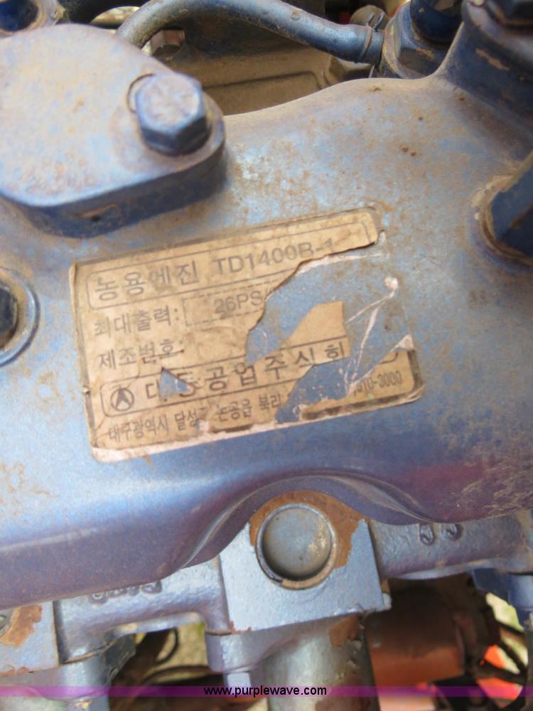 image for item B4678 2002 Kioti LK3054 MFWD tractor