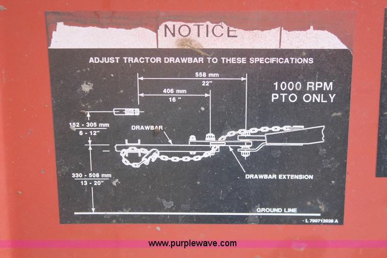 image for item E2989 Hesston 1340 swather